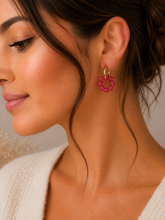 Couronne de Lumière – Rubis Éclatant