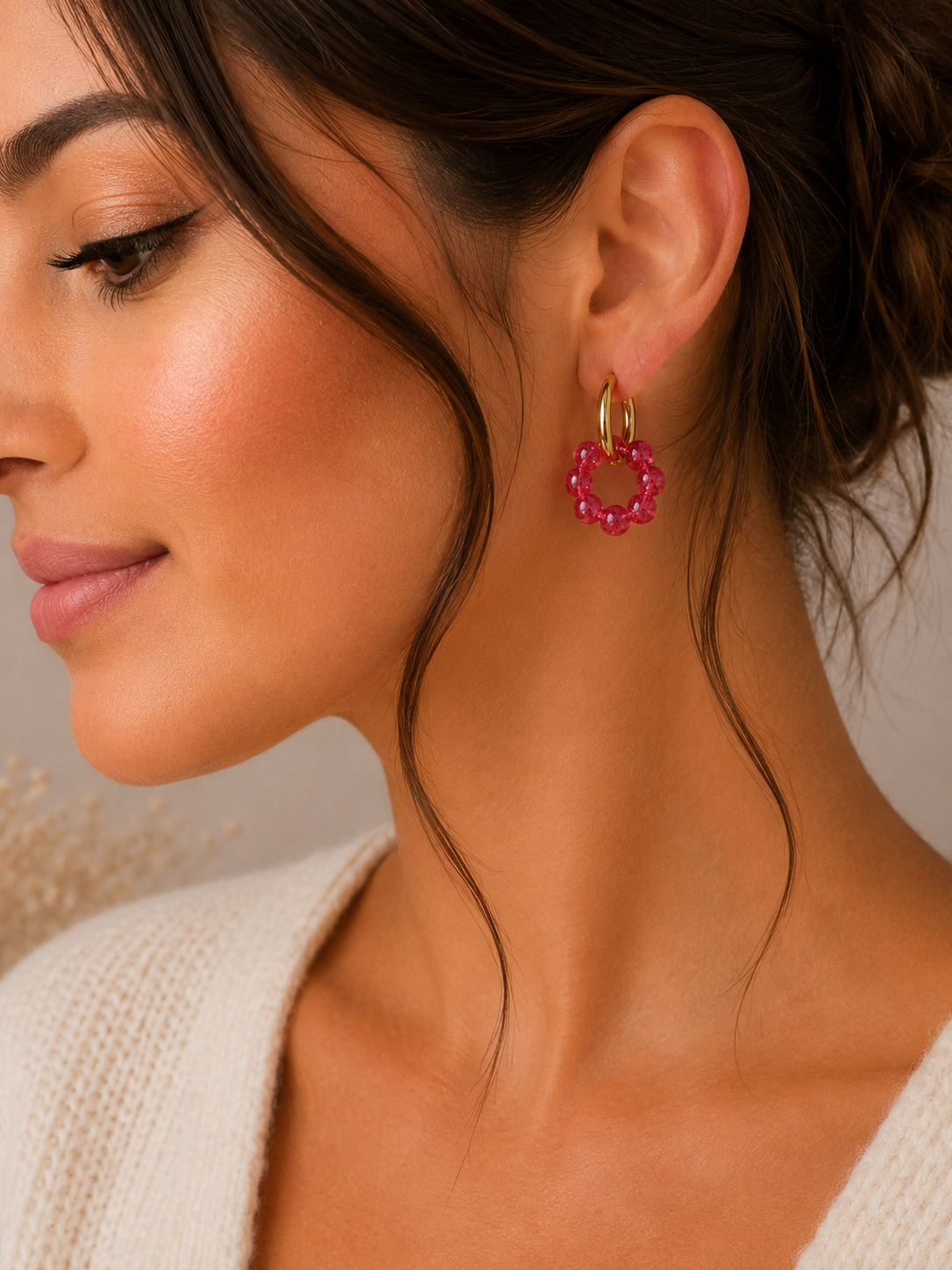 Couronne de Lumière – Rubis Éclatant